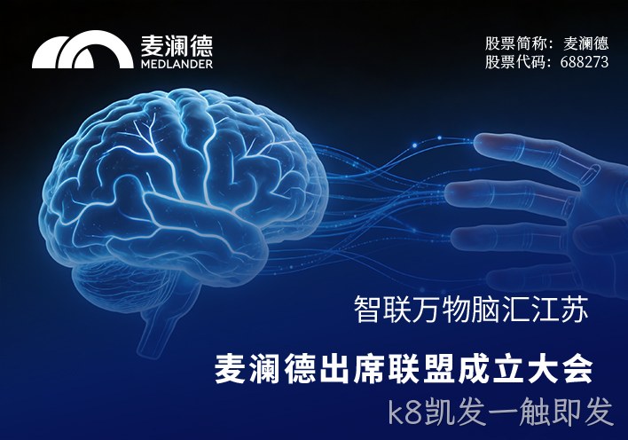 智联万物，脑汇江苏！k8凯发一触即发出席江苏省脑机接口产业联盟成立大会，共筑产业创新高地